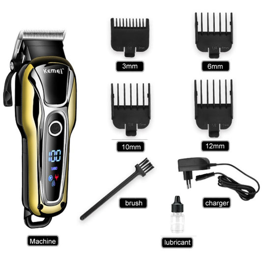 Professional Hair Clipper Rechargeable Trimmer