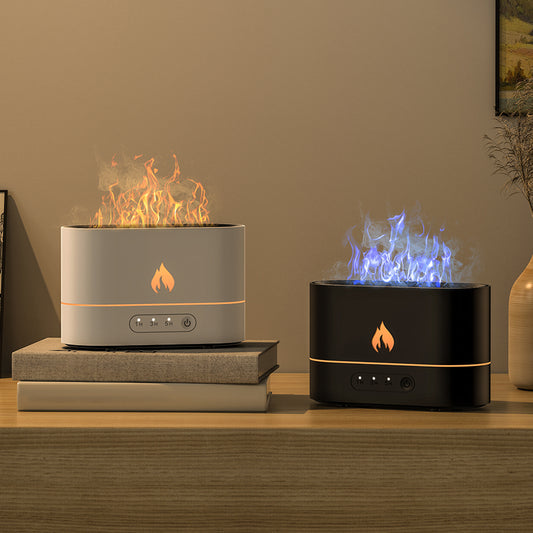 Siming Flame Aromatherapy Machine Light Humidifier